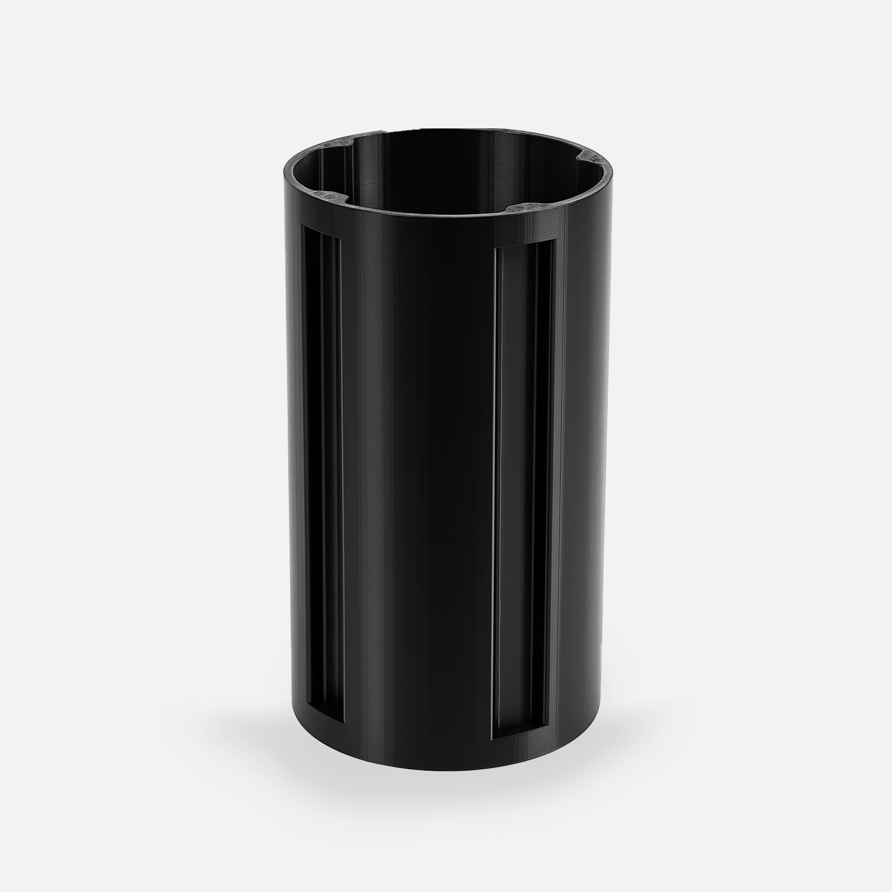 Prototyp für Gehäusebauteil. Ein funktionsfähiges Kunststoffgehäuse wurde innerhalb von 48 Stunden aus CAD-Daten gefertigt – einsatzbereit für den Testaufbau.